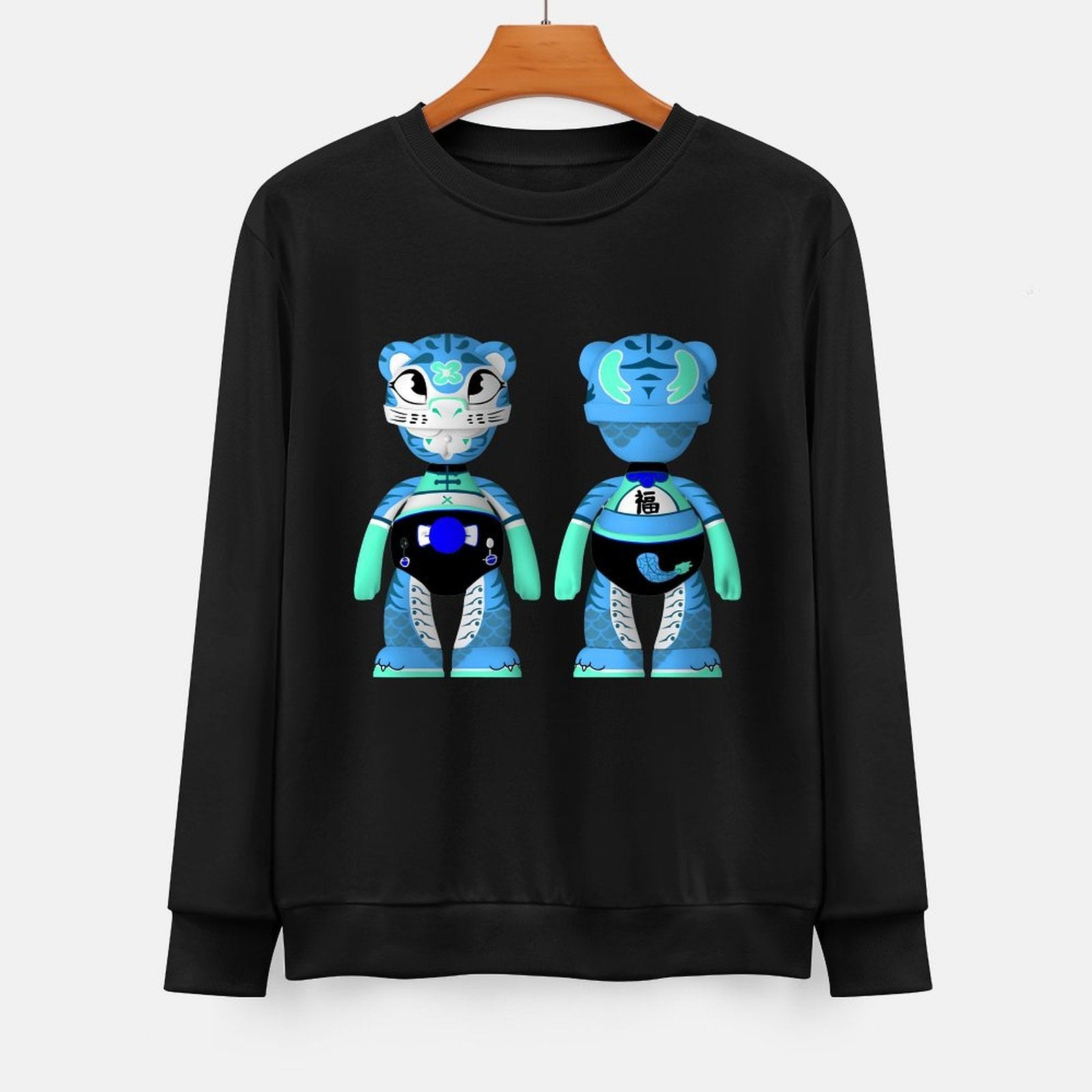 Long Sleeve With Front PatternSolid Slim Fit